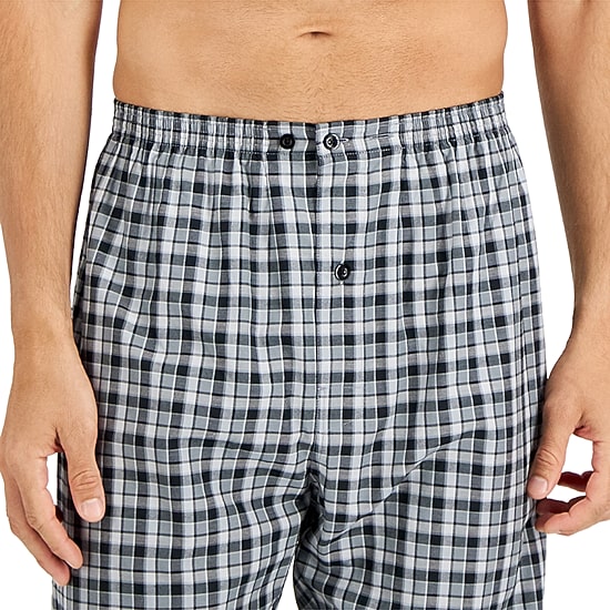 Hanes Mens Long Sleeve 2-pc. Pajama Set