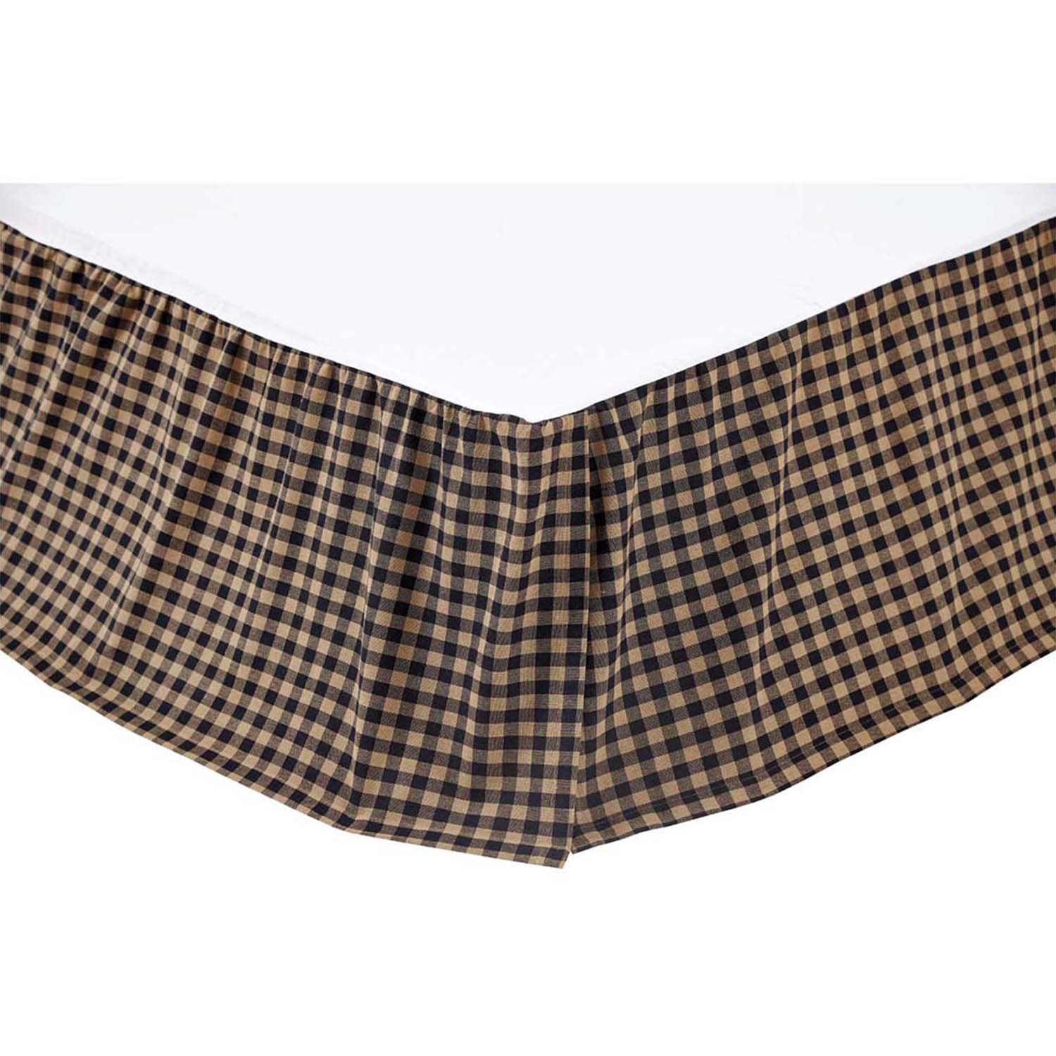 VHC Brands Country Check 16" Bed Skirt