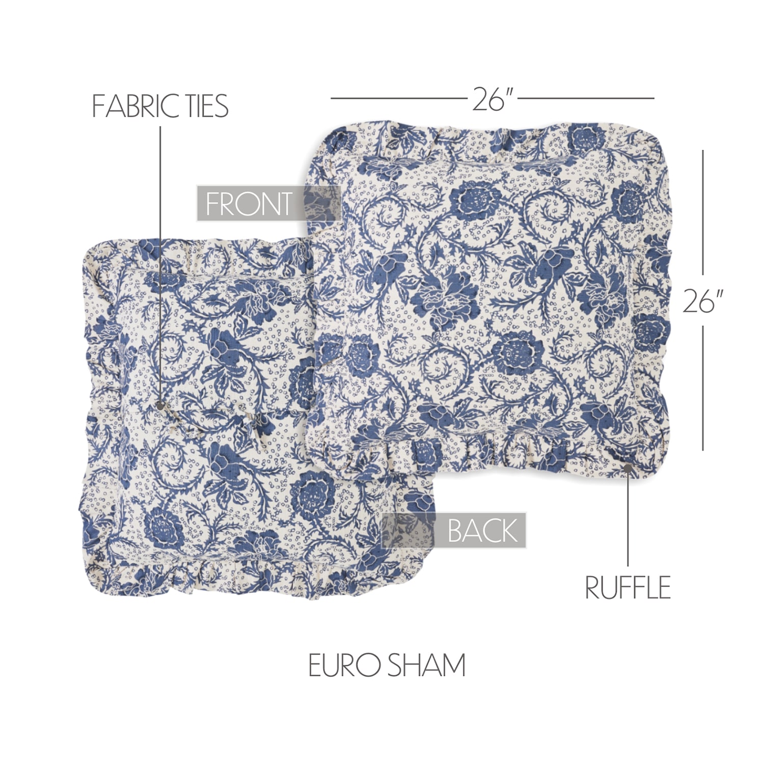 VHC Brands Dorset Bed Skirt