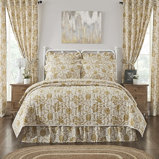 VHC Brands Dorset Reversible Quilt