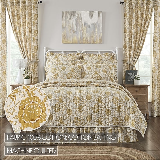 VHC Brands Dorset Reversible Quilt