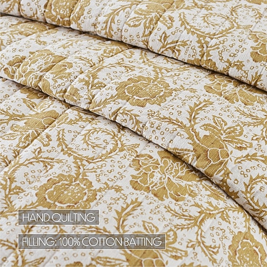 VHC Brands Dorset Reversible Quilt