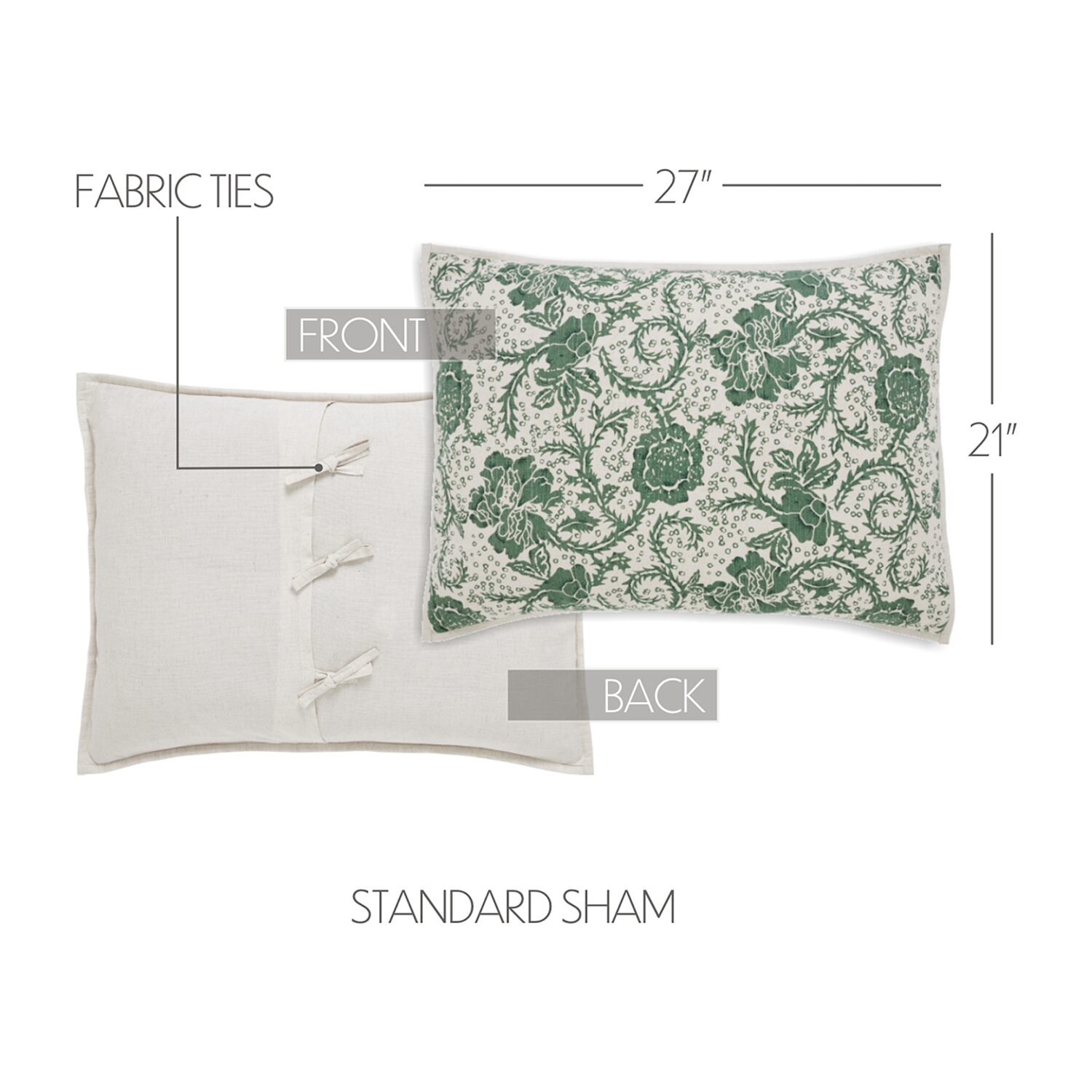 VHC Brands Dorset Pillow Sham