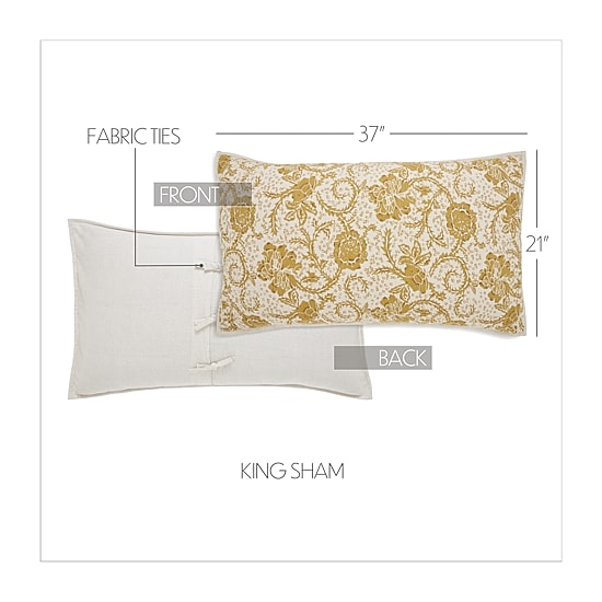 VHC Brands Dorset Pillow Sham