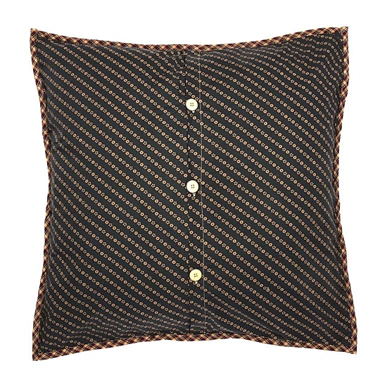 VHC Brands Patriotic Patch Quilted Euro Sham