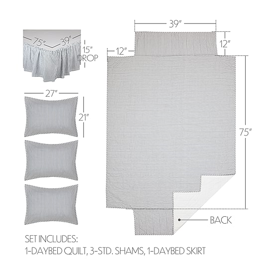 VHC Brands Sawyer Mill Patch 5-pc. Reversible Quilt Set