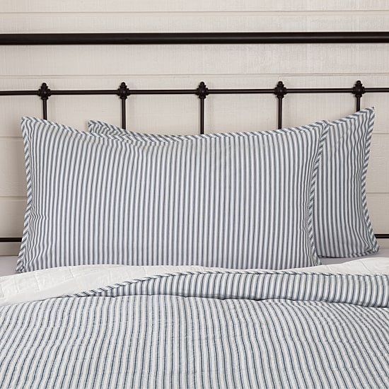 VHC Brands Sawyer Mill Stripe Pillow Sham