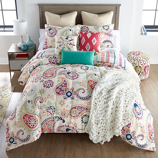 Your Lifestyle By Donna Sharp Cali 3-pc. Midweight Reversible Comforter Set