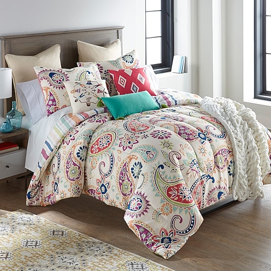 Your Lifestyle By Donna Sharp Cali 3-pc. Midweight Reversible Comforter Set