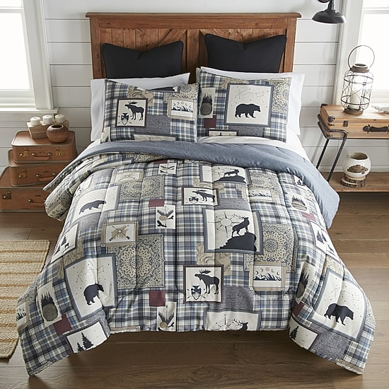 Your Lifestyle By Donna Sharp Forest Symbols 3-pc. Midweight Reversible Comforter Set
