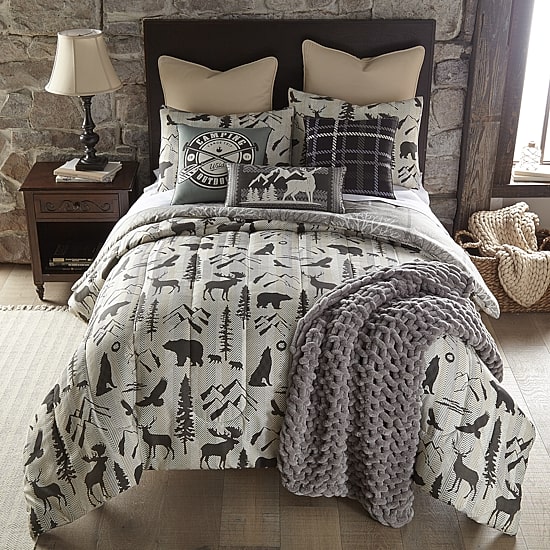 Your Lifestyle By Donna Sharp Forest Weave 3-pc. Midweight Reversible Comforter Set