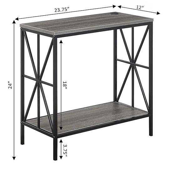 Tucson End Table with USB Port