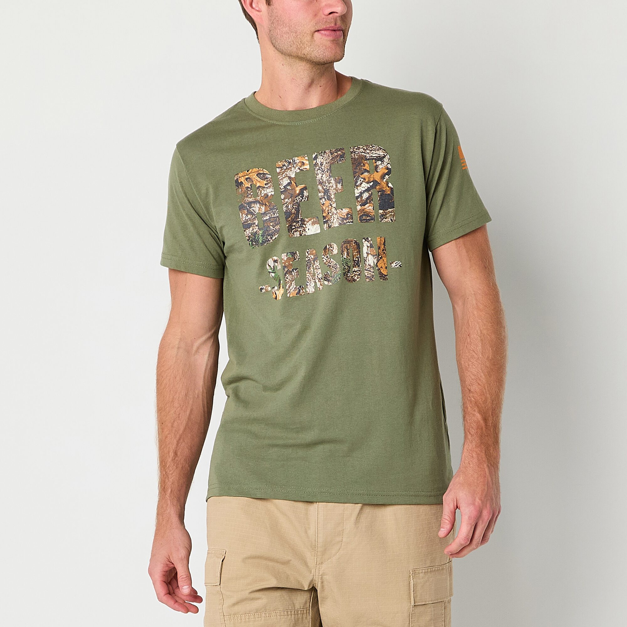 Buckhorn River Mens Round Neck Short Sleeve Regular Fit Graphic T-Shirt