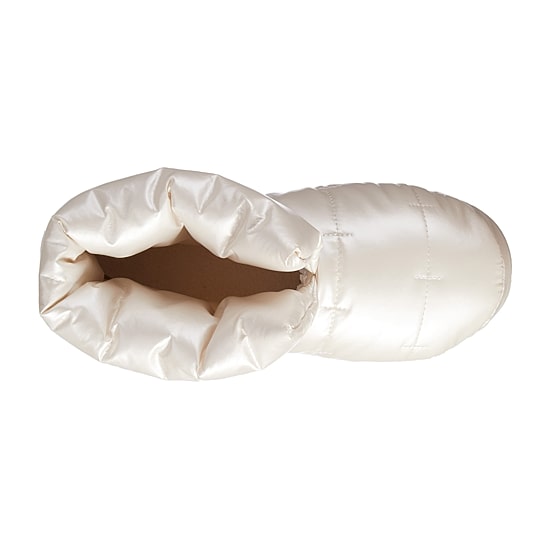 Isotoner Mikaela Nylon Puffer Womens Memory Foam Bootie Slippers