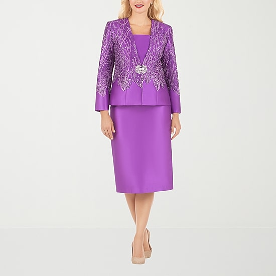 Giovanna Collection 3-pc. Skirt Suit