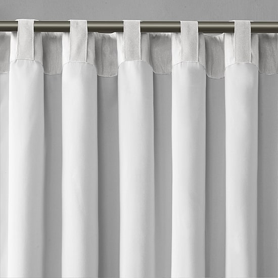 Madison Park Eliza Embroidery Faux Silk 50"W X 18"L Rod Pocket Tailored Valance