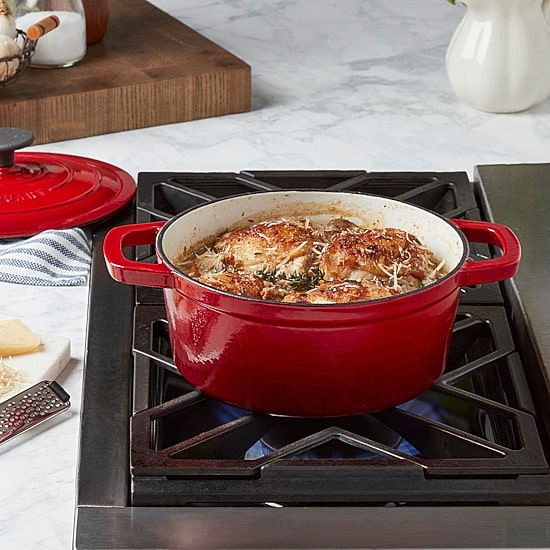 Smith & Clark Cast Iron 5-qt. Round Dutch Oven