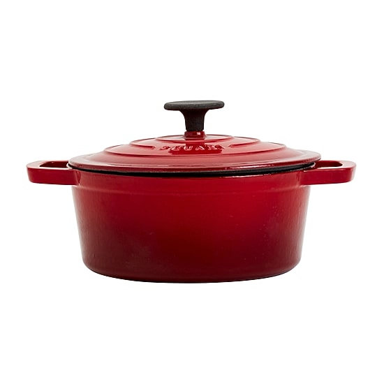 Smith & Clark Cast Iron 5-qt. Round Dutch Oven