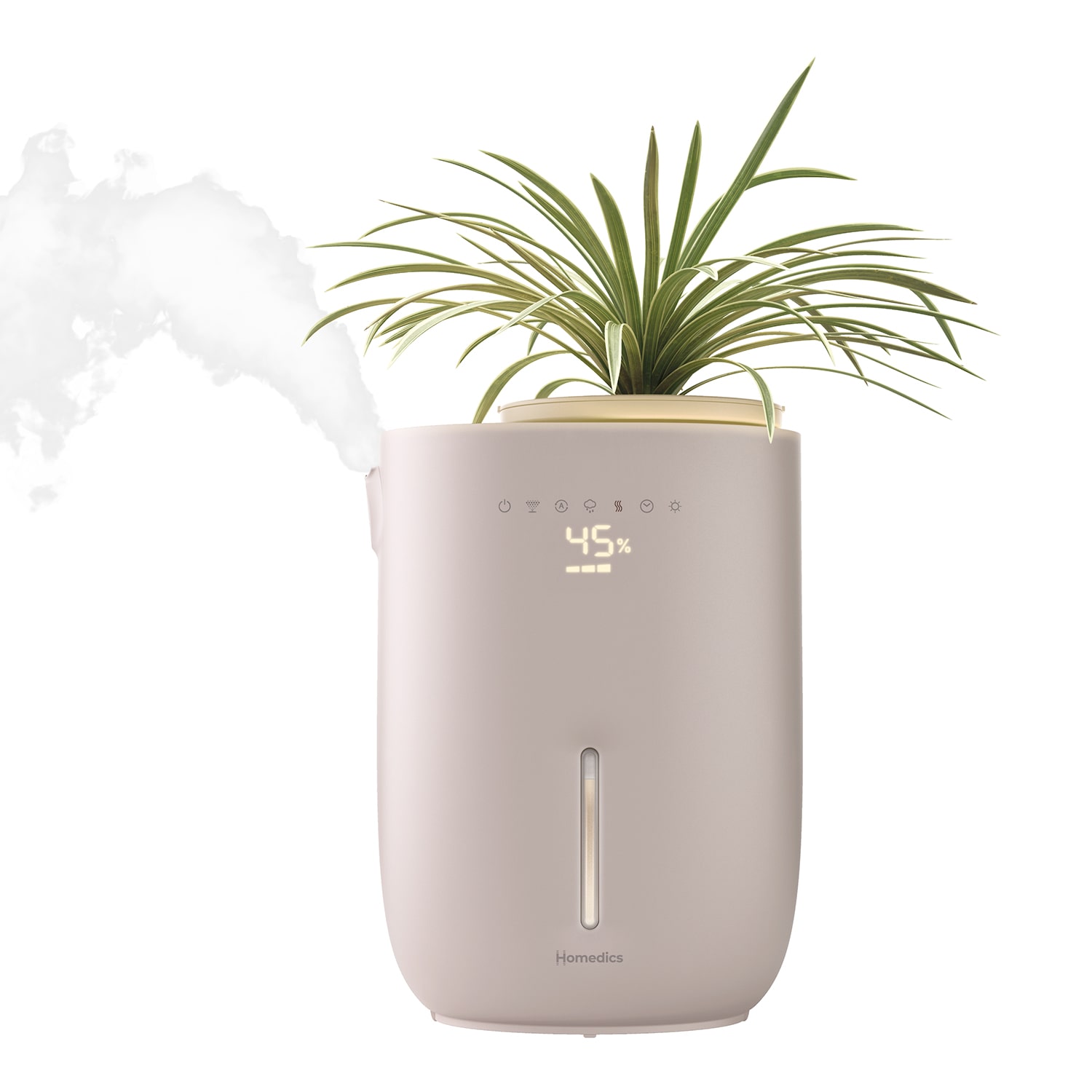 HoMedics Top-Fill Warm + Cool With Planter Humidifier