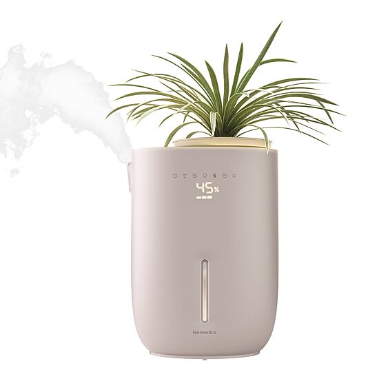 HoMedics Top-Fill Warm + Cool With Planter Humidifier