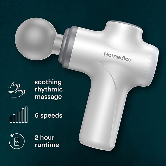 HoMedics Rebound Essential Percussion Massage Gun Massager