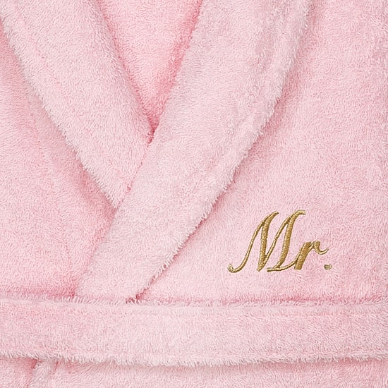 Linum Home Textiles Halloween Waffle Weave Bathrobe Unisex Adult Long Length Long Sleeve Robe