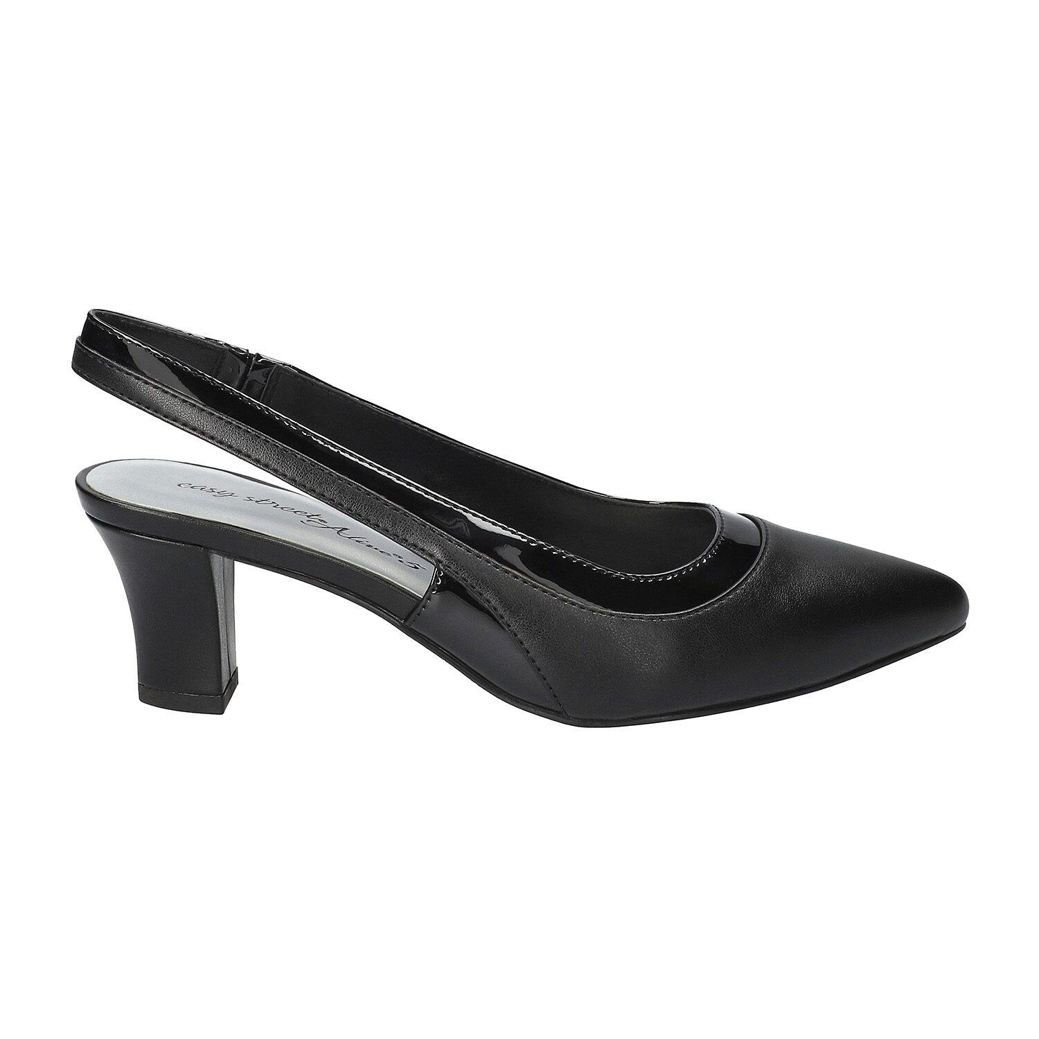 Easy Street Dessa Womens Pointed Closed Toe Stiletto Heel Pumps