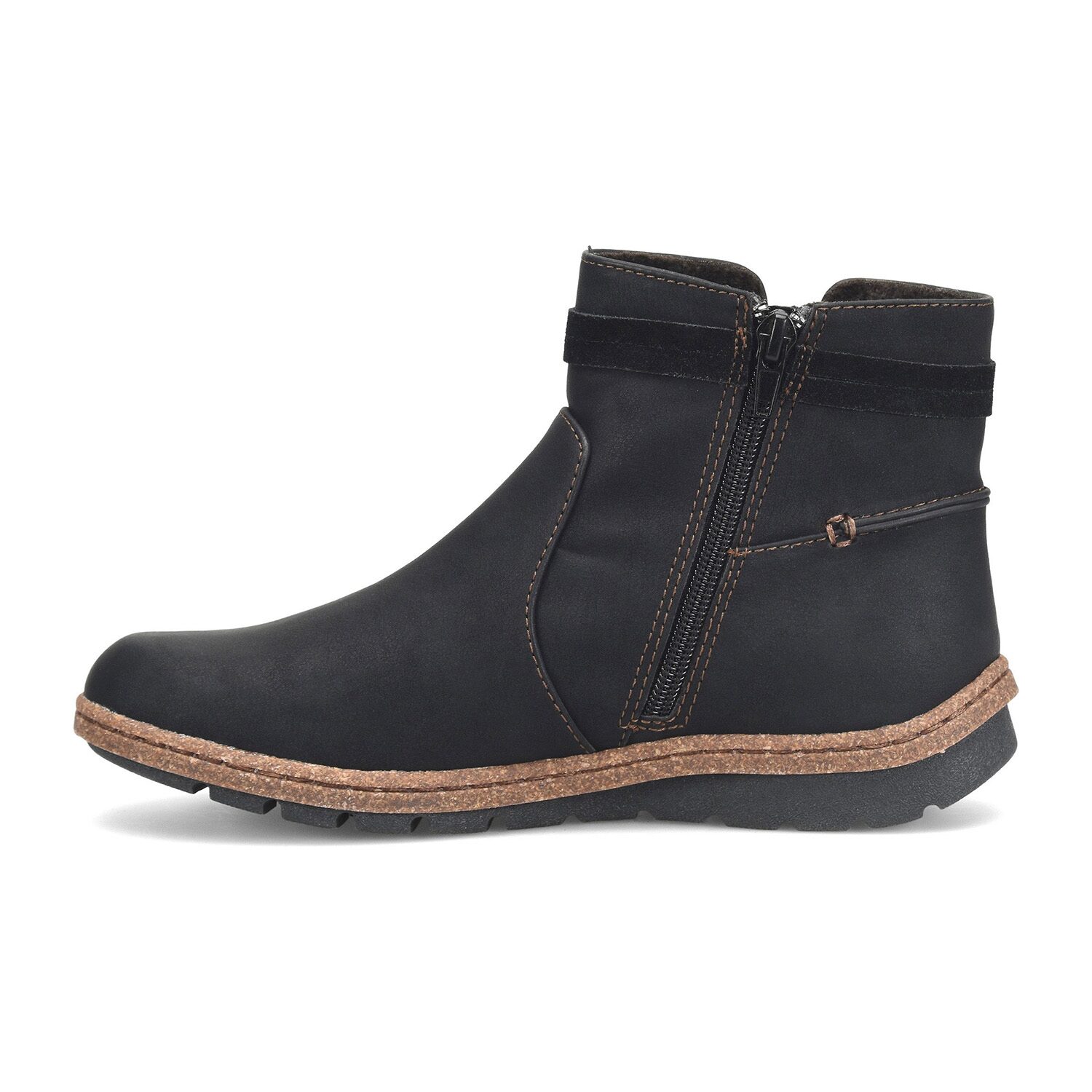 BOC by Born Womens Addi Flat Heel Booties