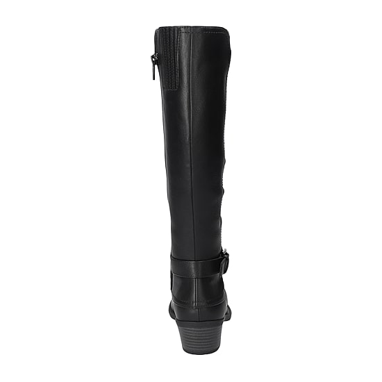 Easy Street Womens Tenille Flat Heel Riding Boots