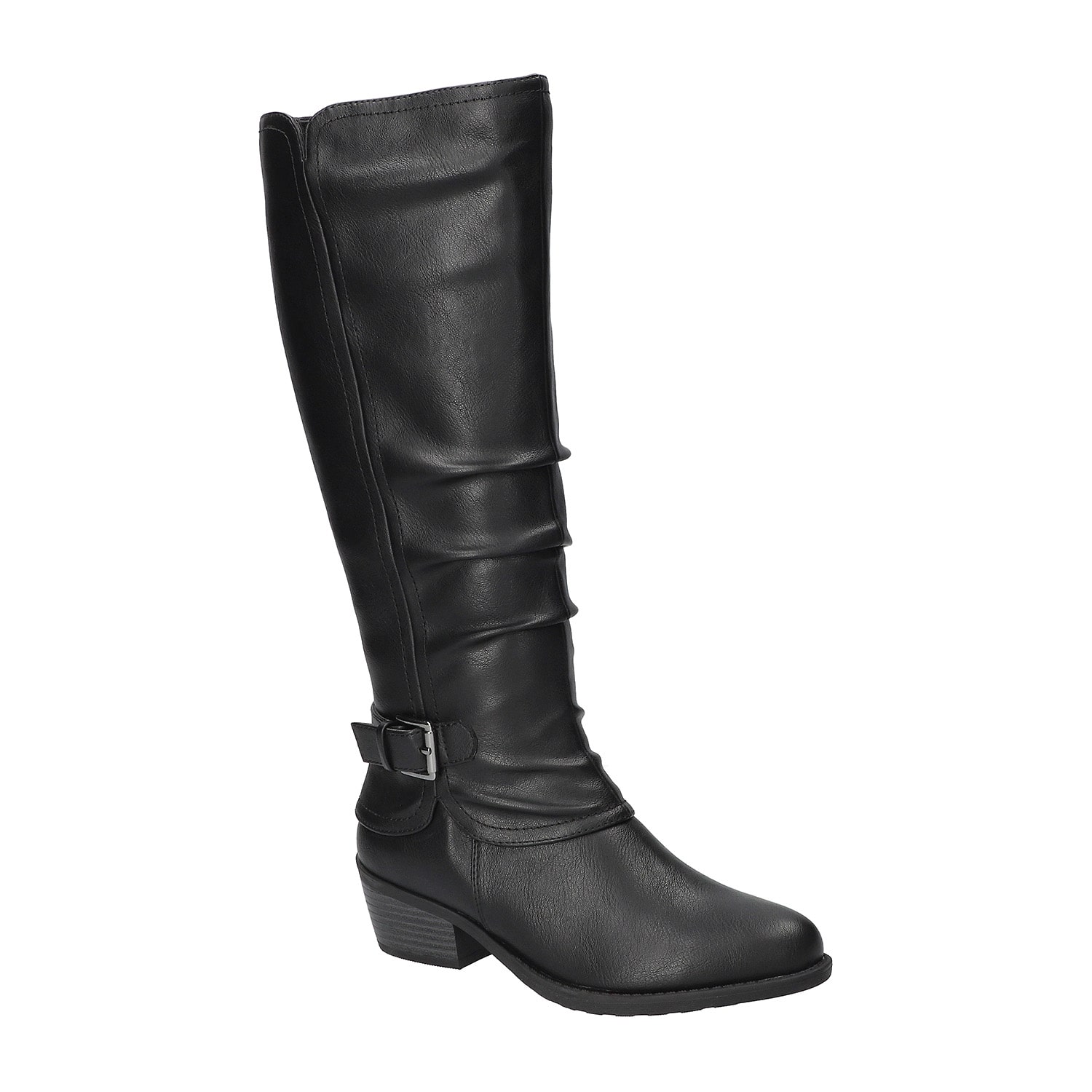 Easy Street Womens Tenille Flat Heel Riding Boots