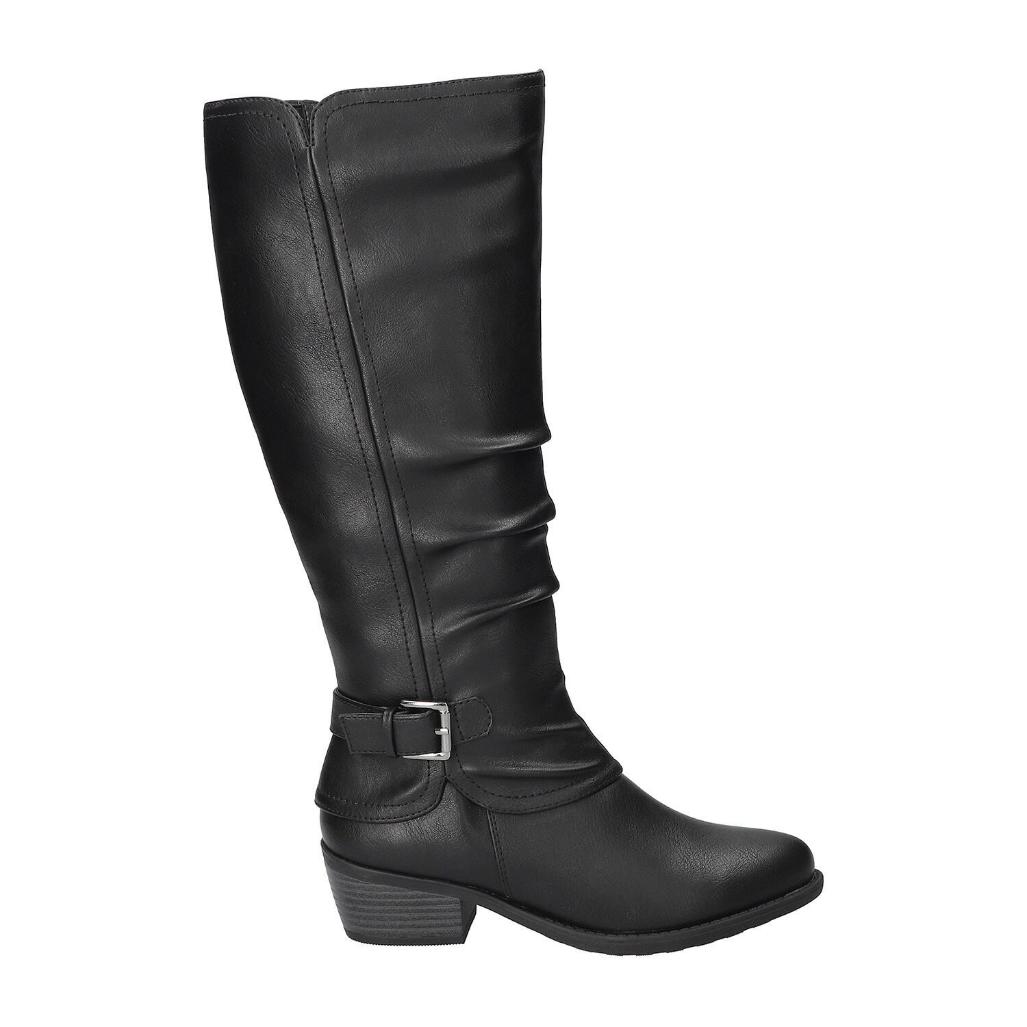 Easy Street Womens Tenille Flat Heel Riding Boots