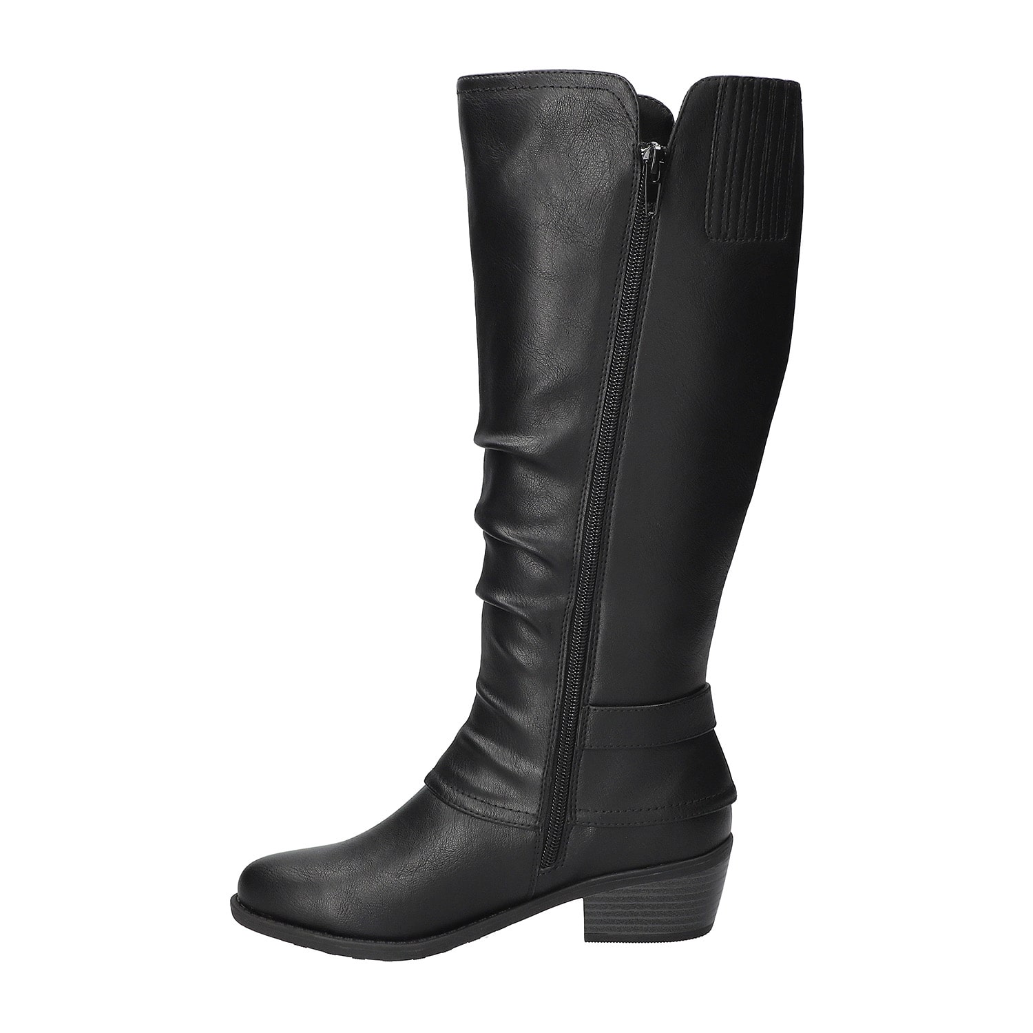 Easy Street Womens Tenille Flat Heel Riding Boots