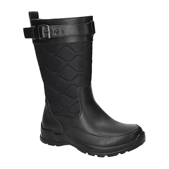 Easy Street Womens Blizzard Flat Heel Booties