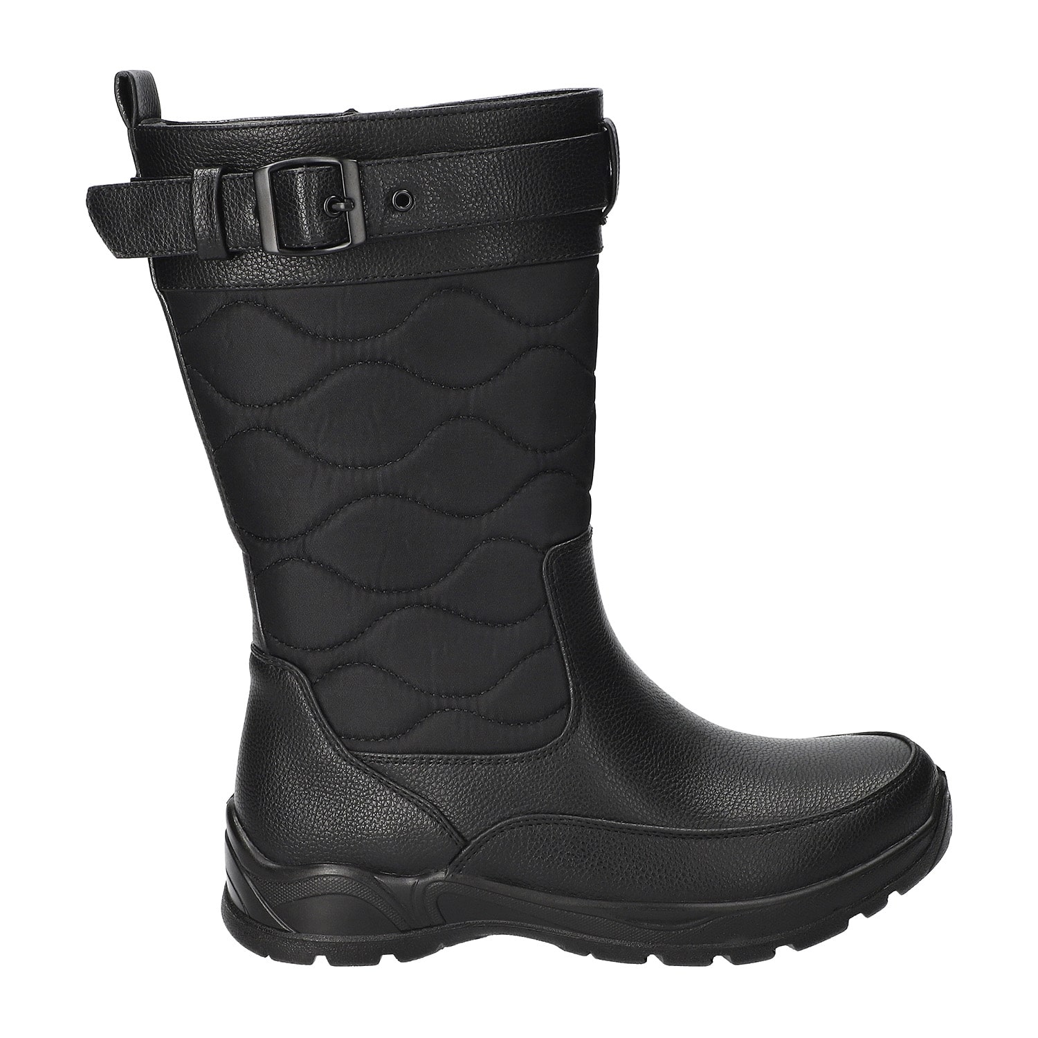 Easy Street Womens Blizzard Flat Heel Booties