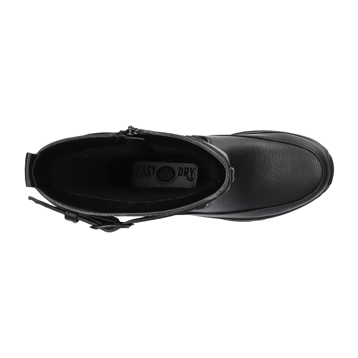 Easy Street Womens Blizzard Flat Heel Booties