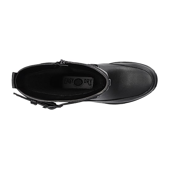 Easy Street Womens Blizzard Flat Heel Booties