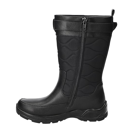 Easy Street Womens Blizzard Flat Heel Booties
