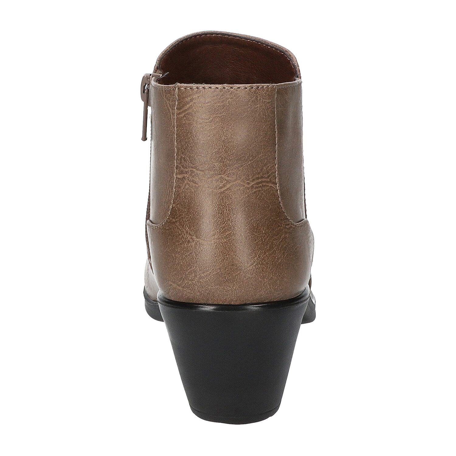 Easy Street Womens Langley Block Heel Booties