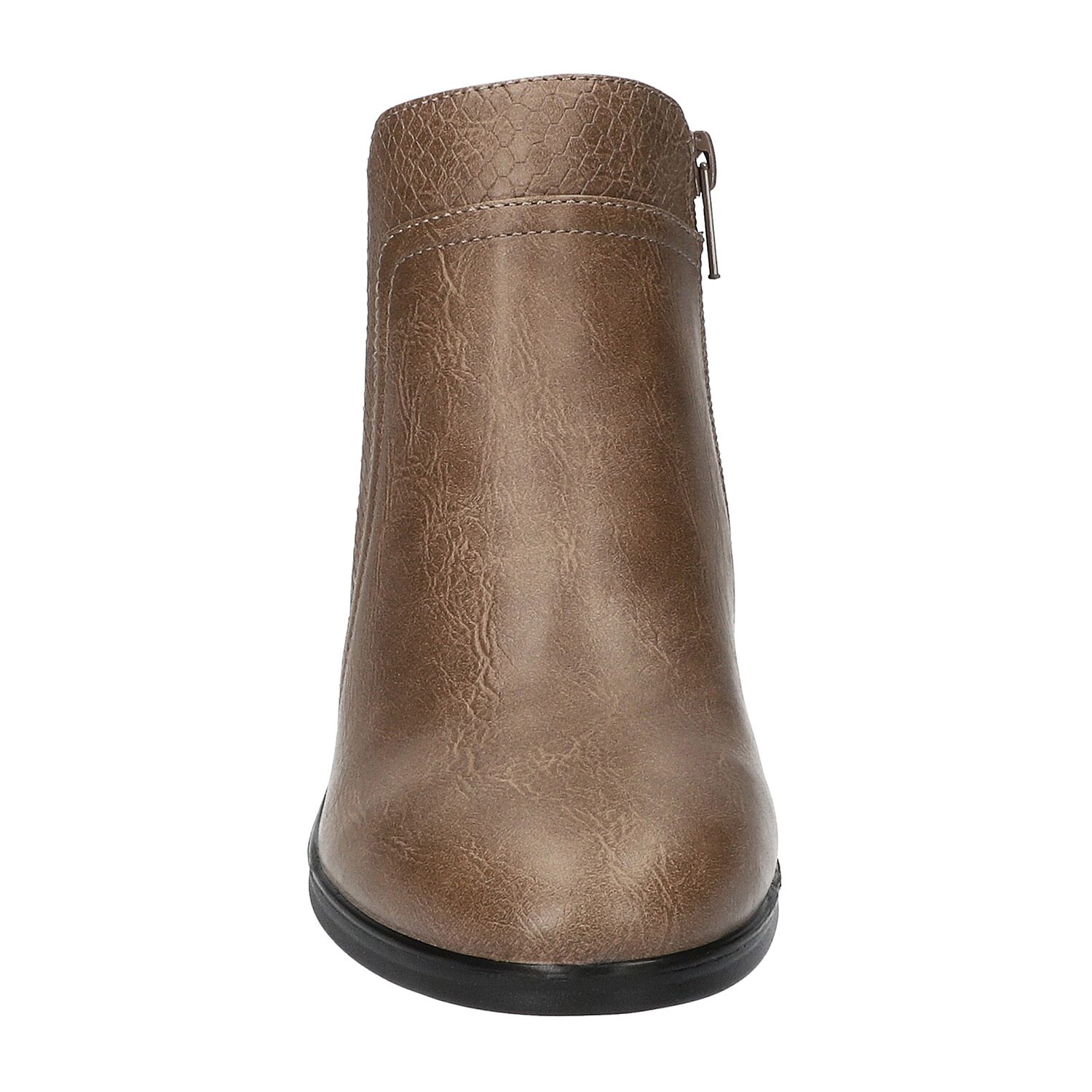 Easy Street Womens Langley Block Heel Booties