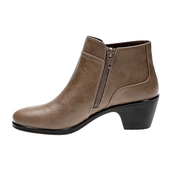 Easy Street Womens Langley Block Heel Booties