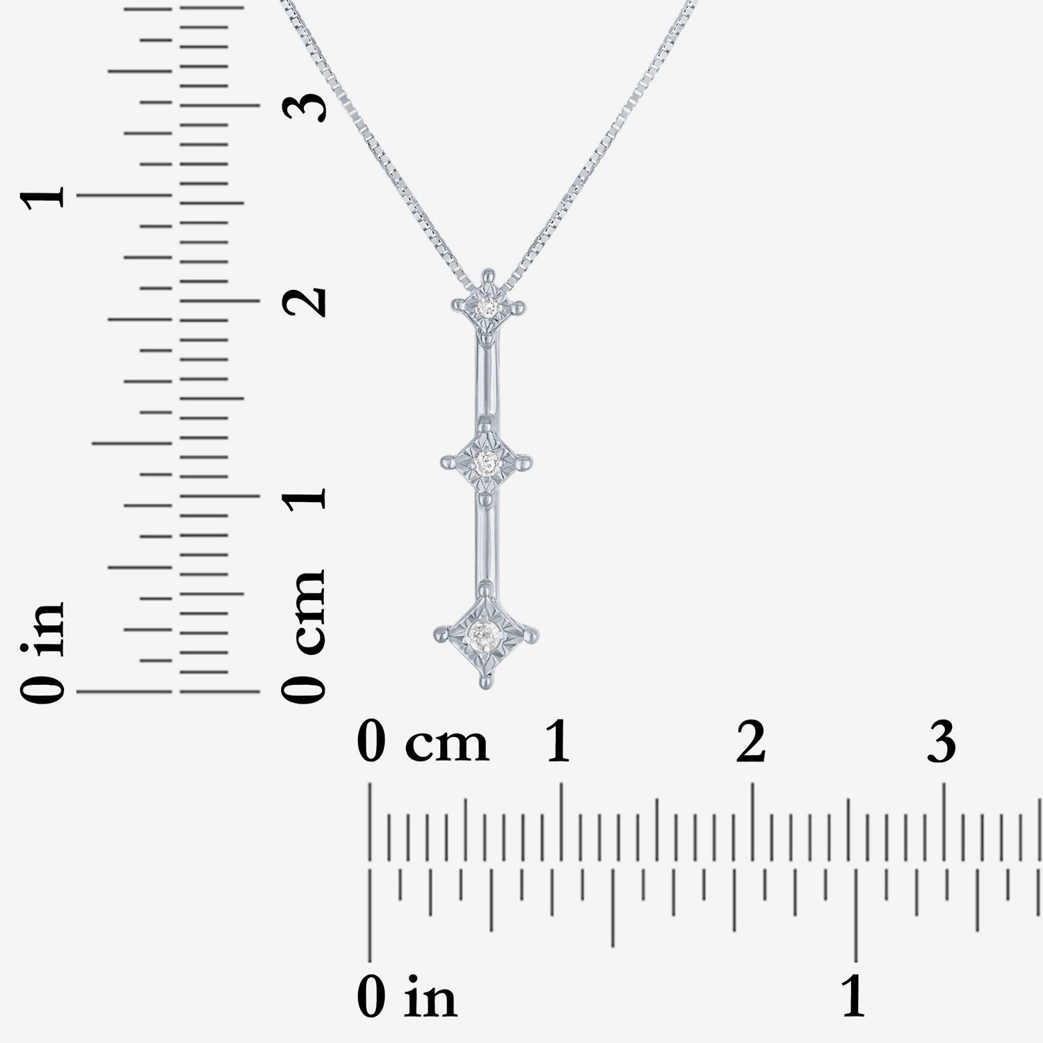 Womens Genuine White Diamond Accent 10K or Yellow Gold Pendant Necklace