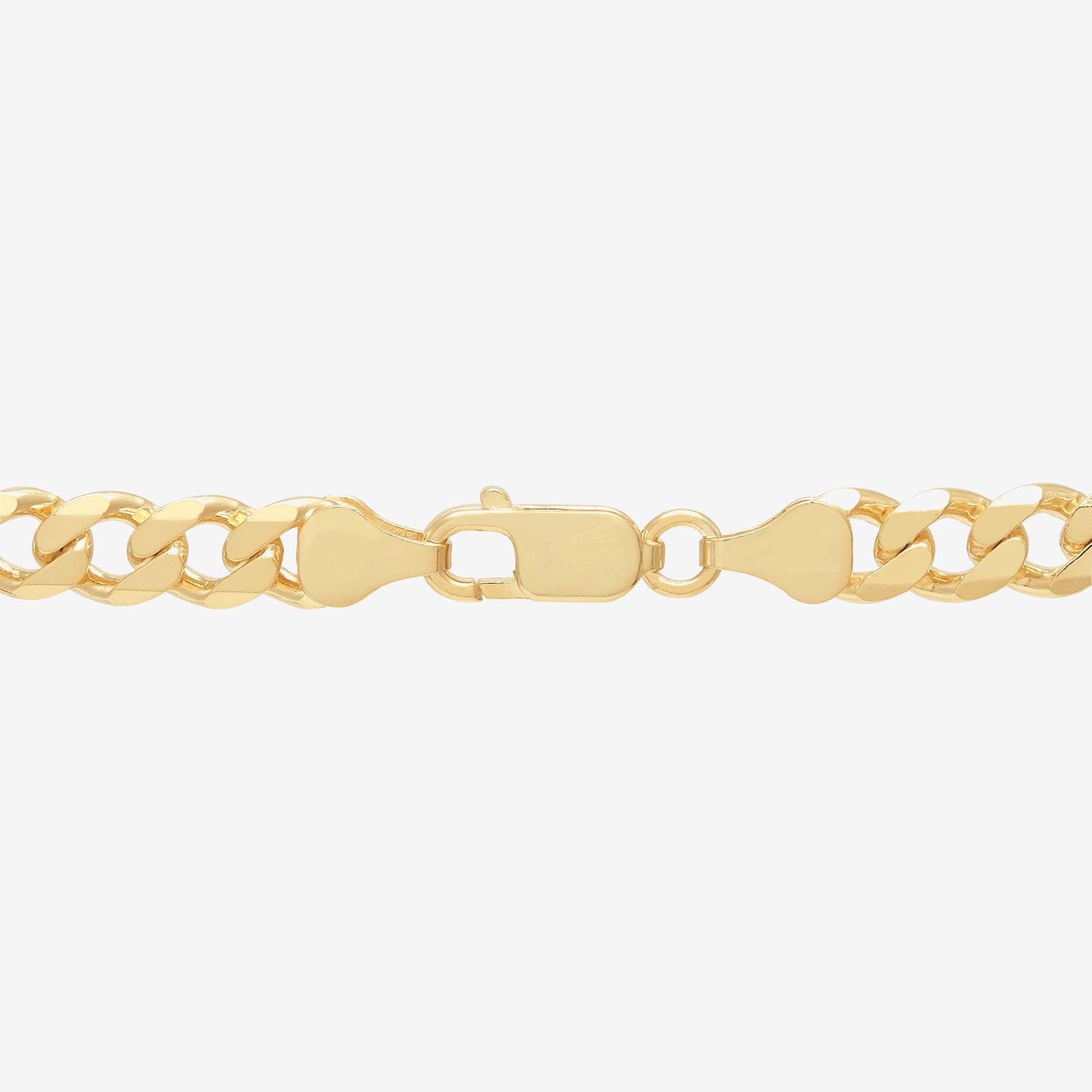 Made in Italy Mens 24K Gold Over Silver 24 Inch Curb Chain Necklace