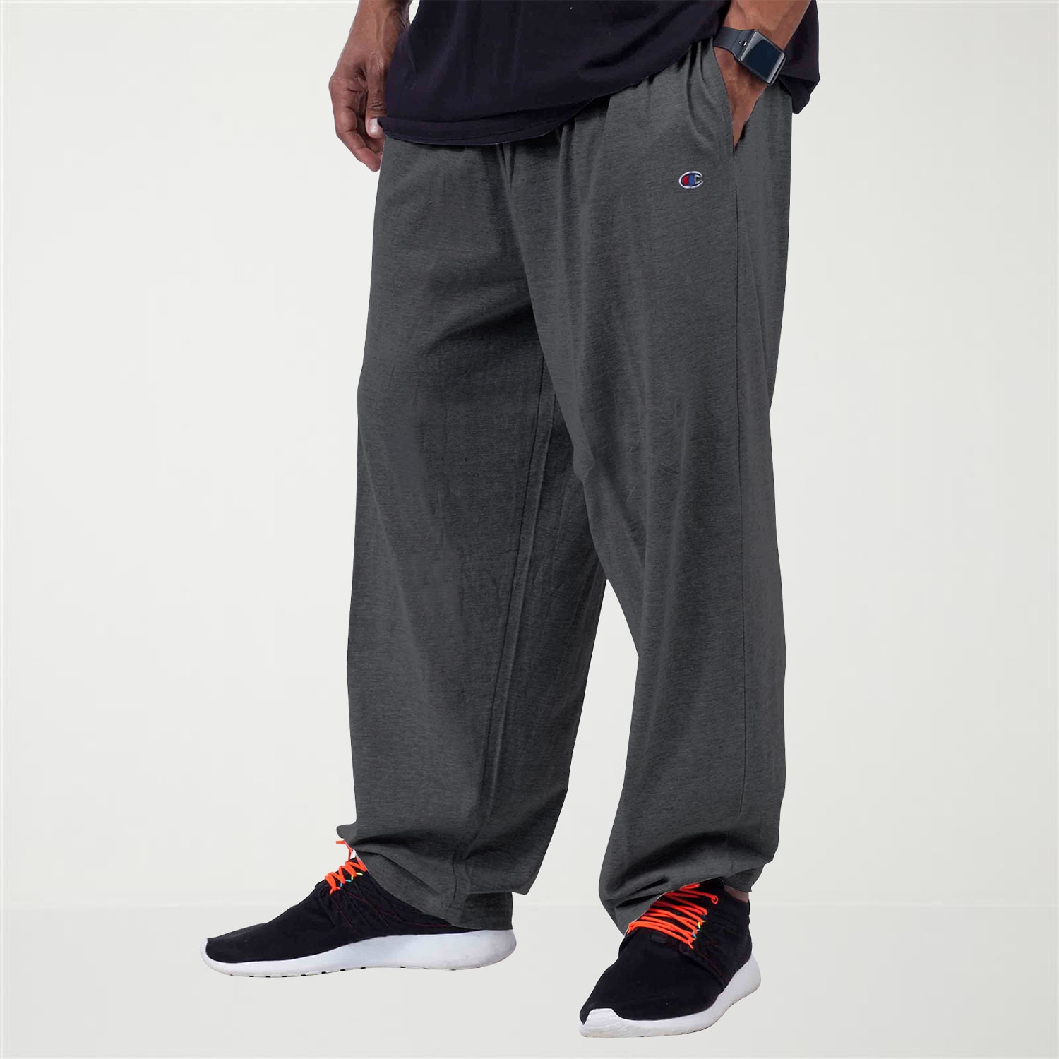 Champion Jersey Mens Cinched Regular Fit Big and Tall Workout Pant