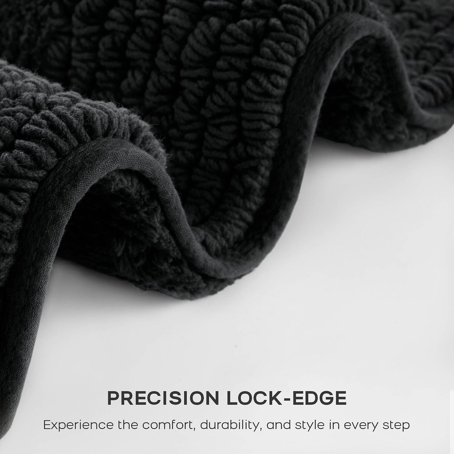 Madison Park Signature Splendor 100% Cotton Tufted 3000 Gsm Reversible Bath Rug