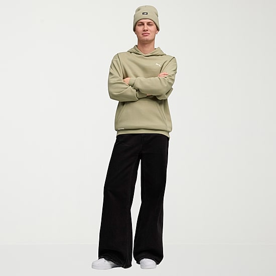 PUMA Mens Long Sleeve Fleece Active Hoodie