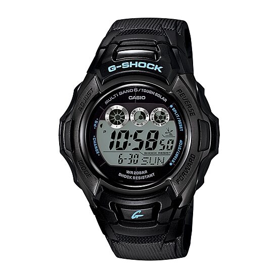Casio® G-Shock Tough Solar Mens Atomic Timekeeping Watch GWM500BA-1