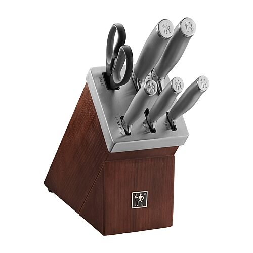 Henckels Modernist 7-Pc. Self Sharpening Knife Block Set, One Size, Silver