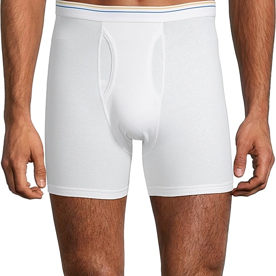 Stafford Dry + Cool Breathable Mesh Mens Big and Tall 4 Pack Boxer Briefs 302860