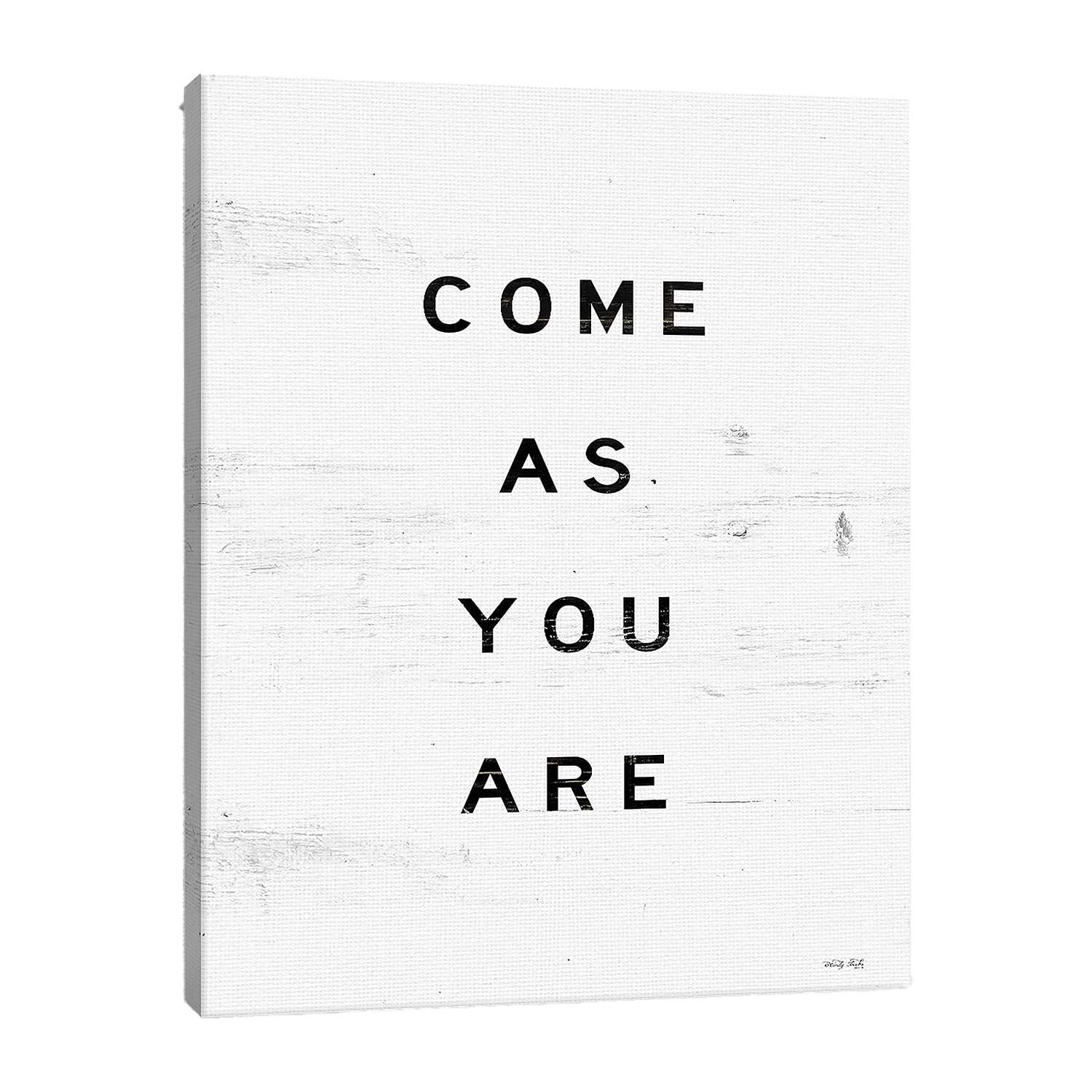 Lumaprints Come As You Are Giclee Canvas Art