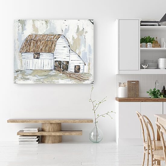 Lumaprints Spring Joy Farm Giclee Canvas Art